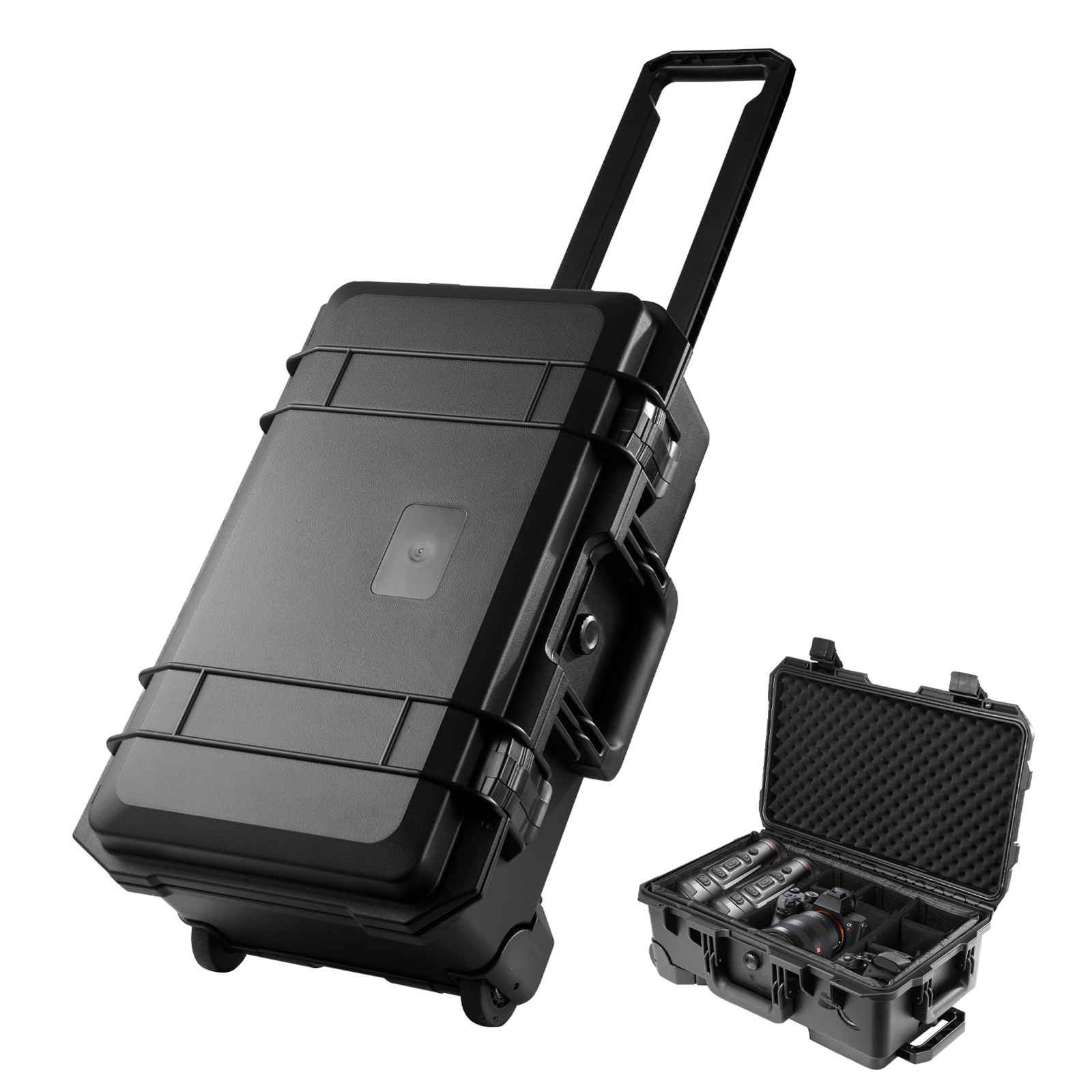 Drone Camera Case - Rolling Camera Case, Portable Rolling Camera