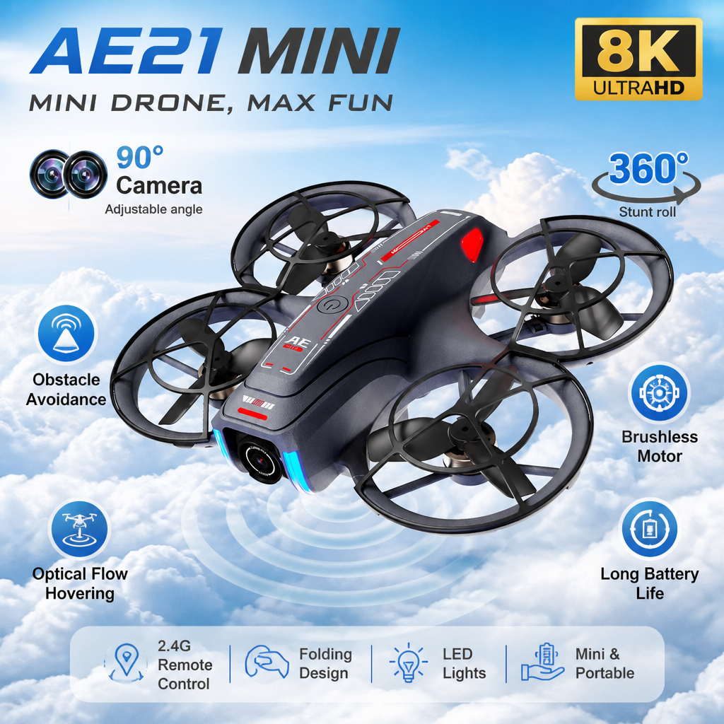 Drone Camera With Gimbal - Introduction Drone GPS 8K Professional HD