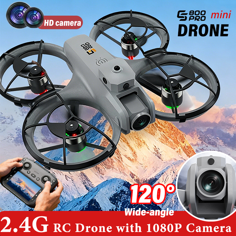Drone Camera Vlog - 2026 New ES800PRO Drone 2.4inch Control