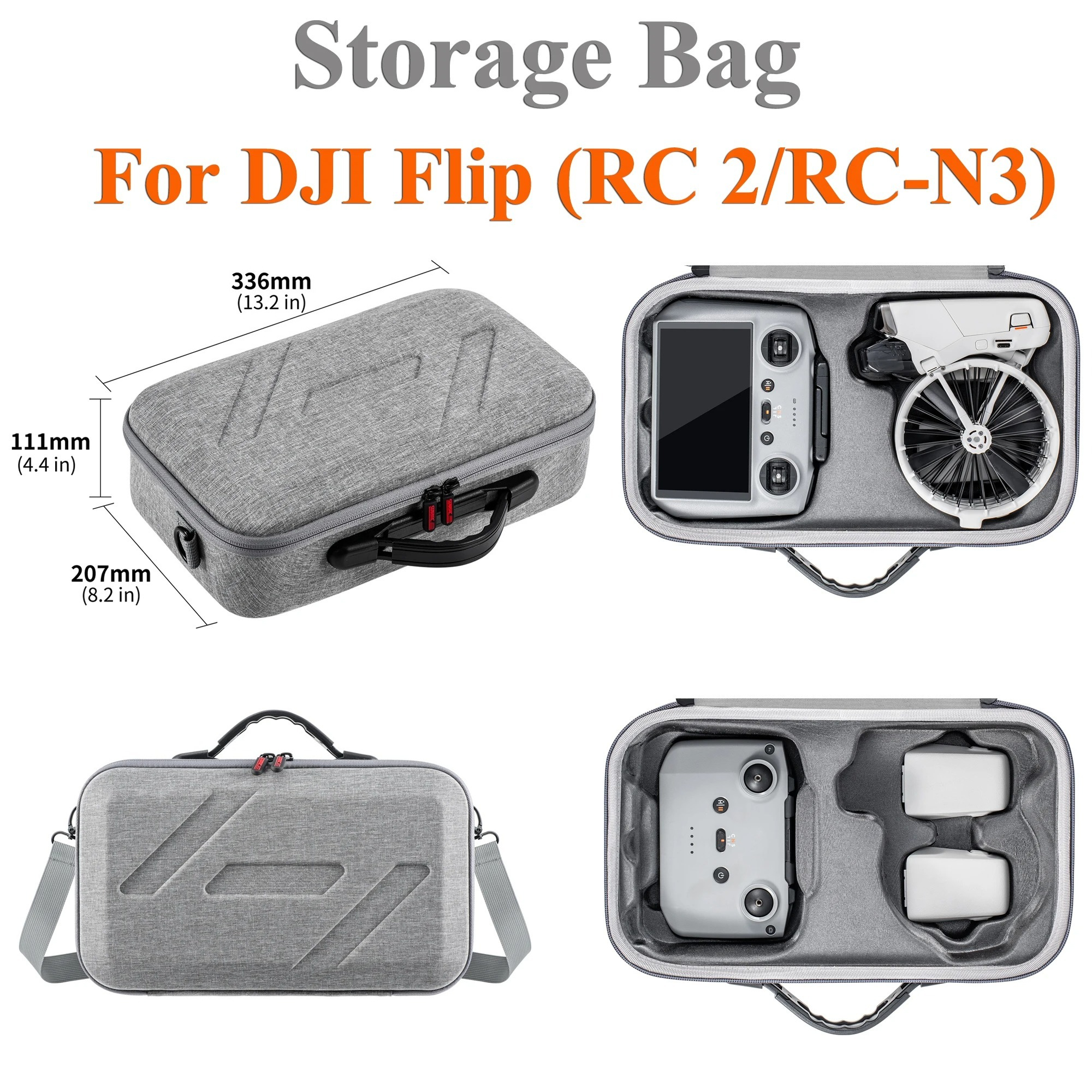Drone Camera Vlog - Carrying Case For DJI Flip All-in-One