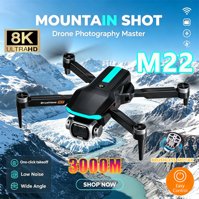 Drone Camera Professional - New M7 RC Drone 8K HD
