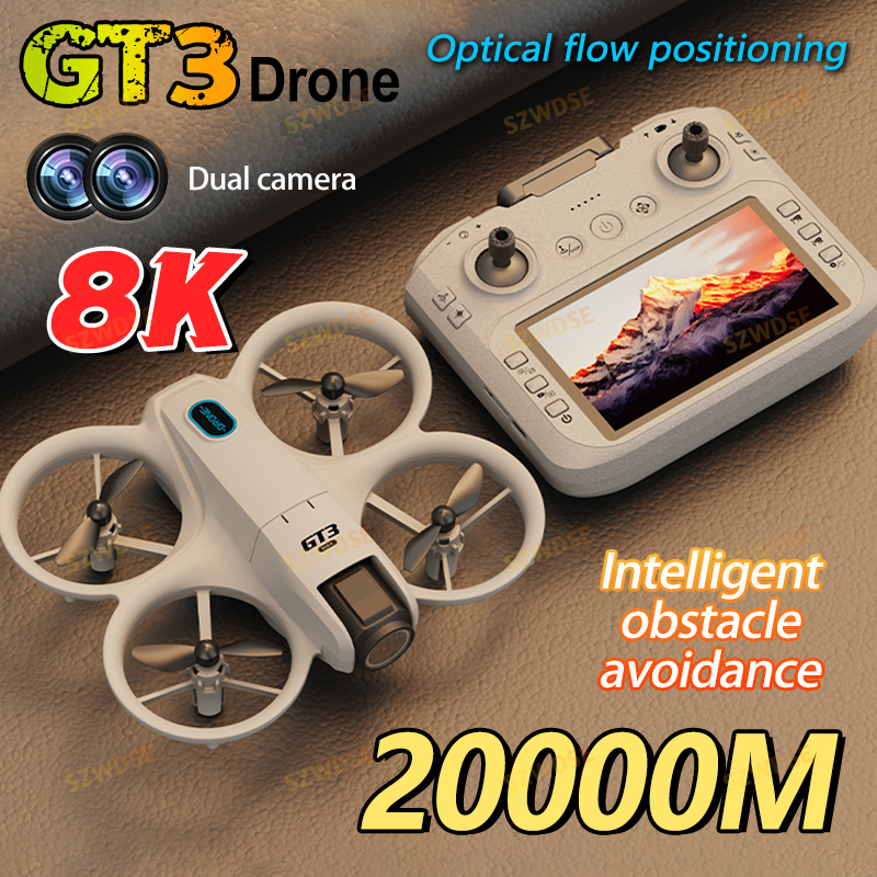 Drone Camera Hd - New GT3 With Screen Mini Drone