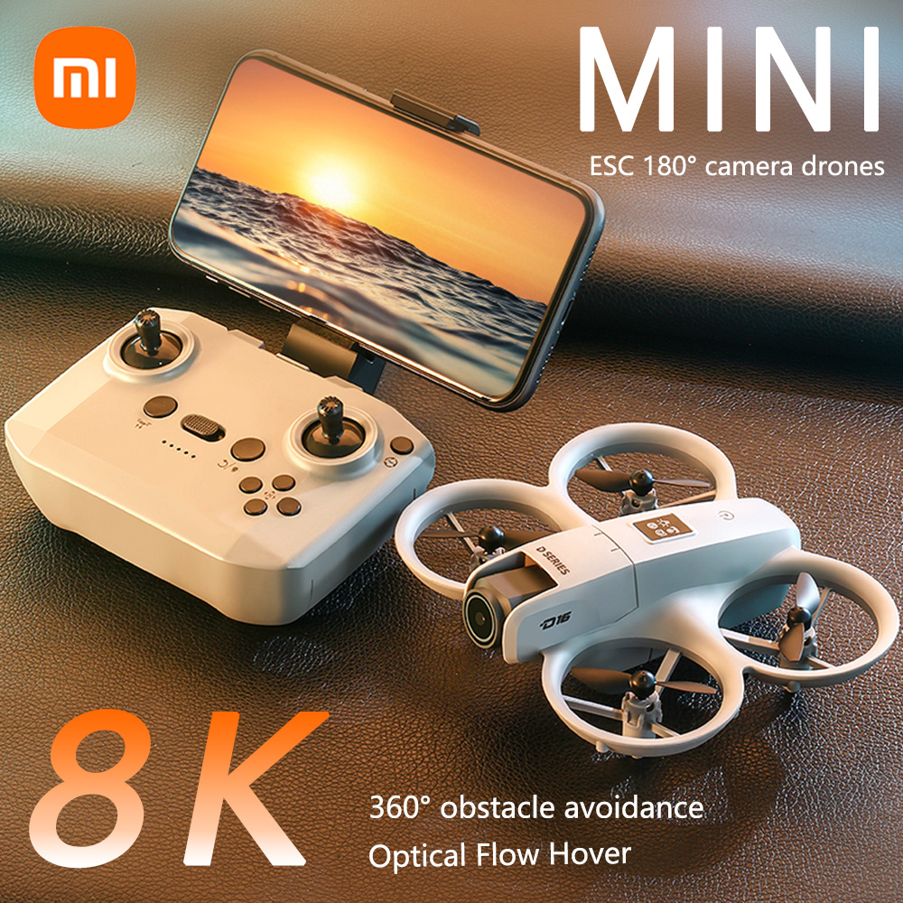 Drone Camera Vlog - D16 Mini Drone with HD 4K