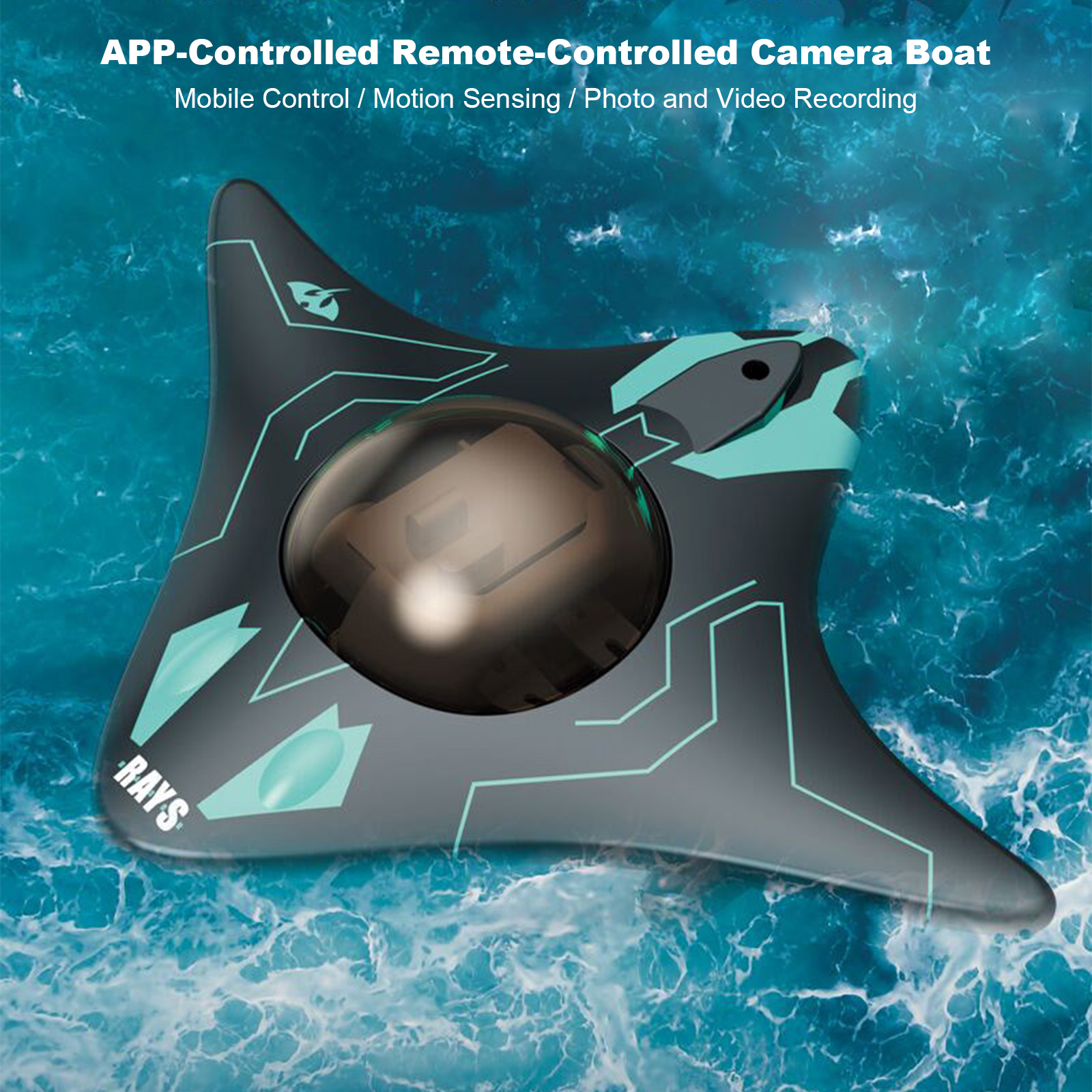 RC Boat with Camera App Contro - Drone Camera Waterproof のレビューと価格