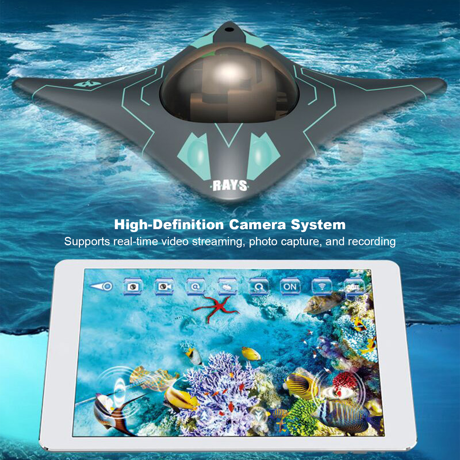 RC Boat with Camera App Contro - Drone Camera Waterproof のレビューと価格
