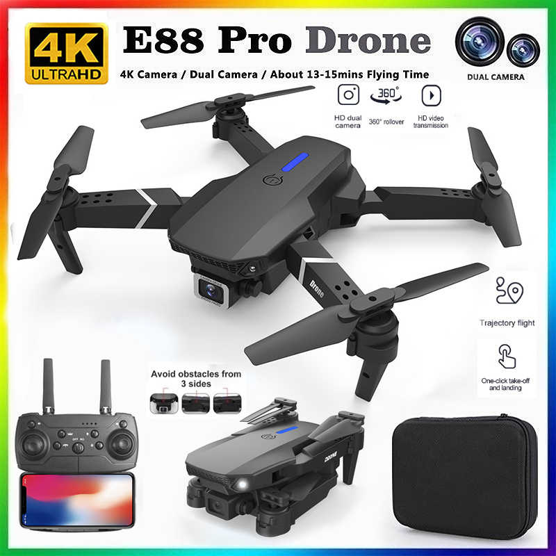 2026 NEW E88 Professional HD 4 - Drone Camera Wide Angle のレビューと価格