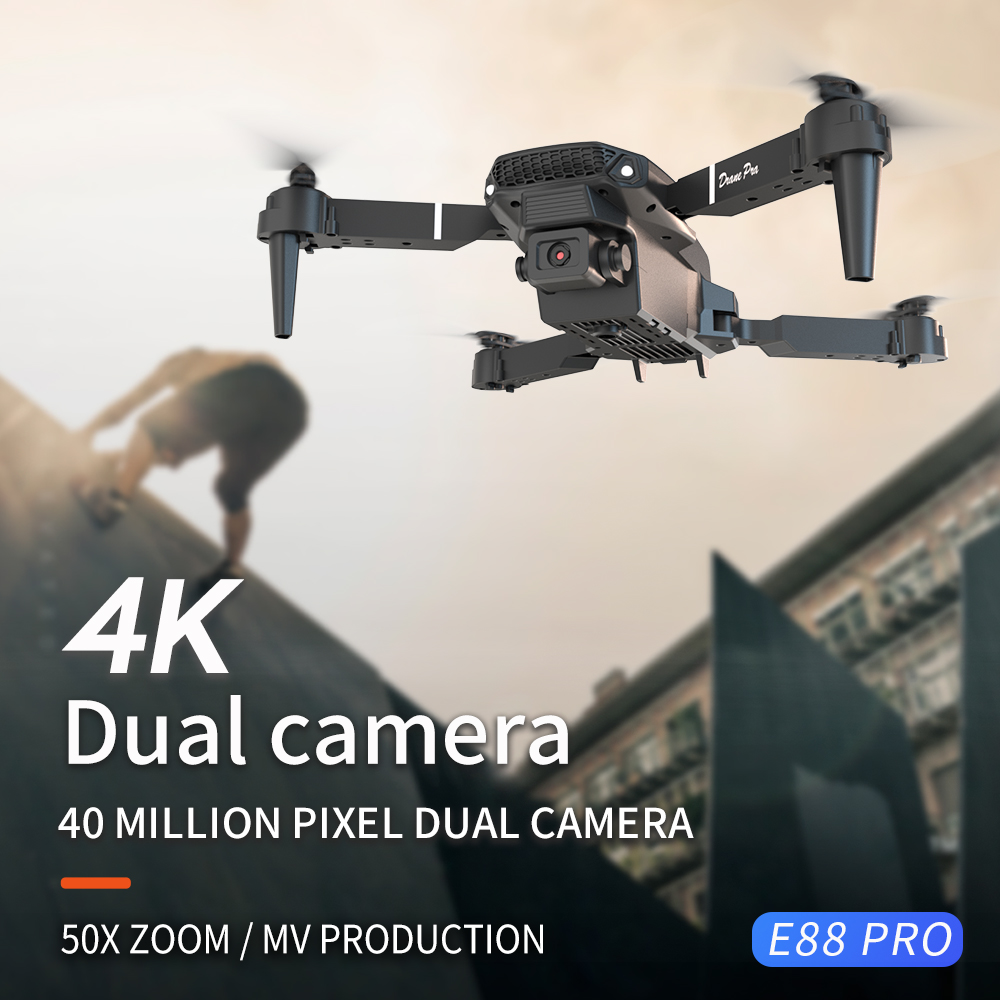 2026 NEW E88 Professional HD 4 - Drone Camera Wide Angle のレビューと価格
