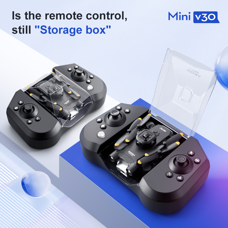 Mini V30 WiFi FPV Drone With 4 - Drone Camera Mount のレビューと価格