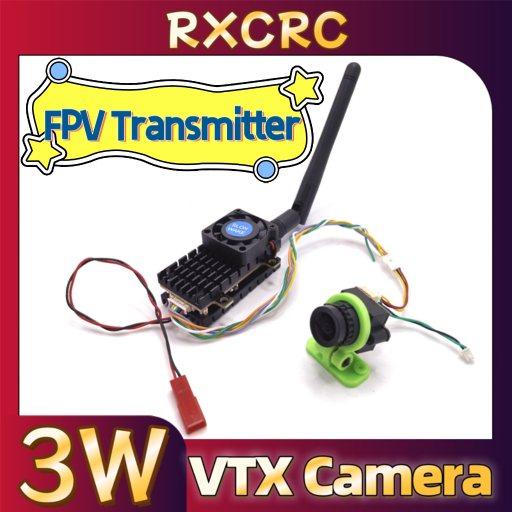 RXCRC 5.8G 3W Video VTX transm - Drone Camera Lens のレビューと価格