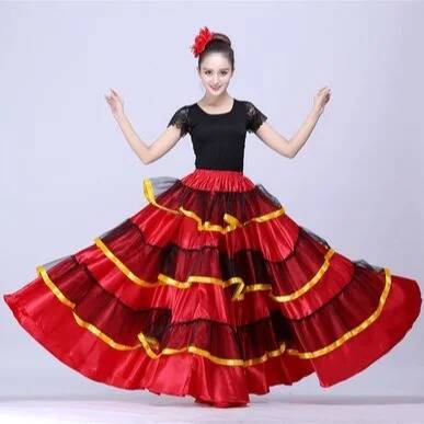 Skirt Gypsy Woman Spanish Flam - Drone Camera Stabilized のレビューと価格