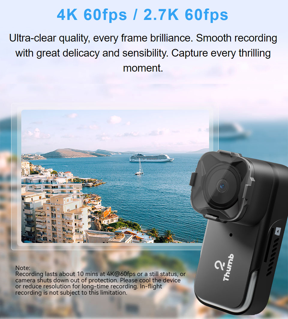 New Version RunCam Thumb 2 4K  - Drone Camera Hd のレビューと価格