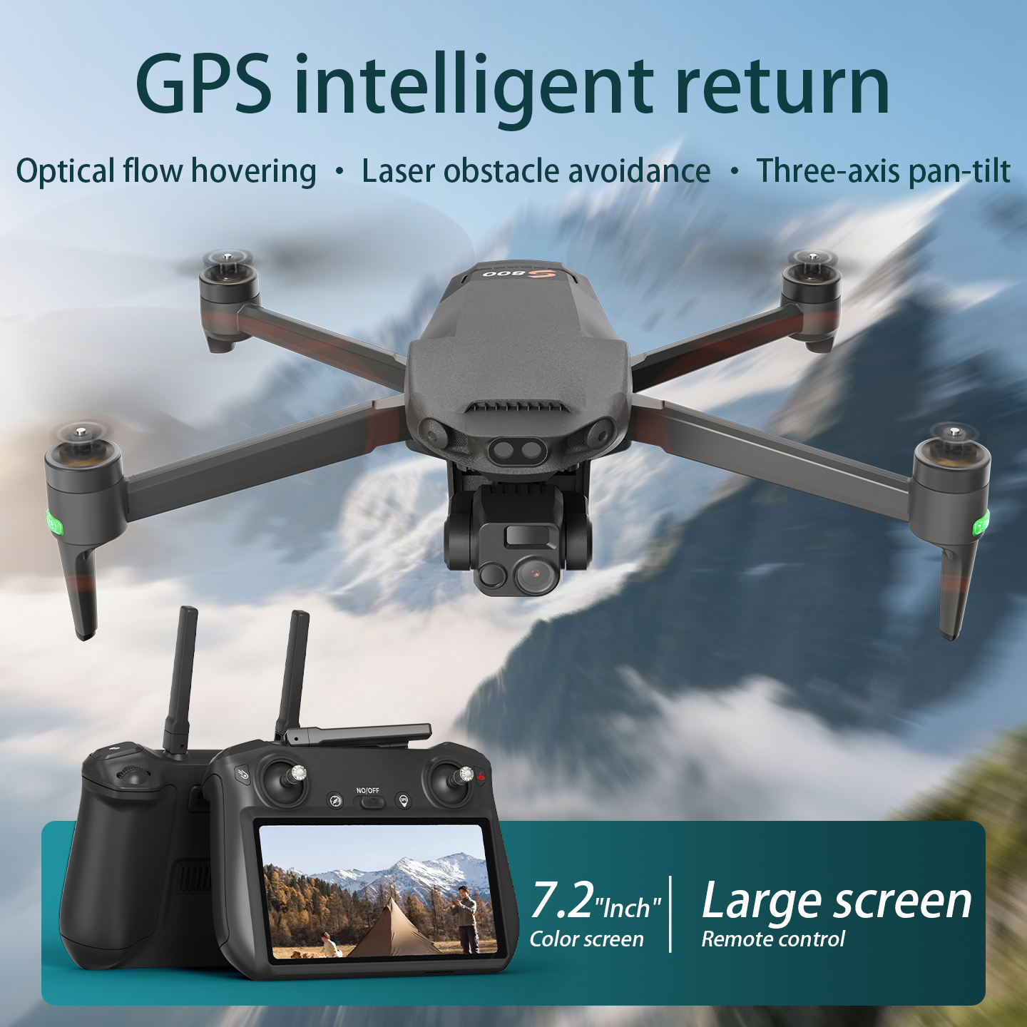 S800 4K GPS Drone 7.2