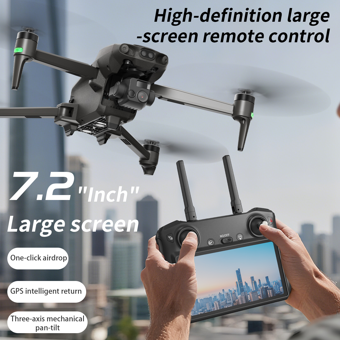 S800 4K GPS Drone 7.2