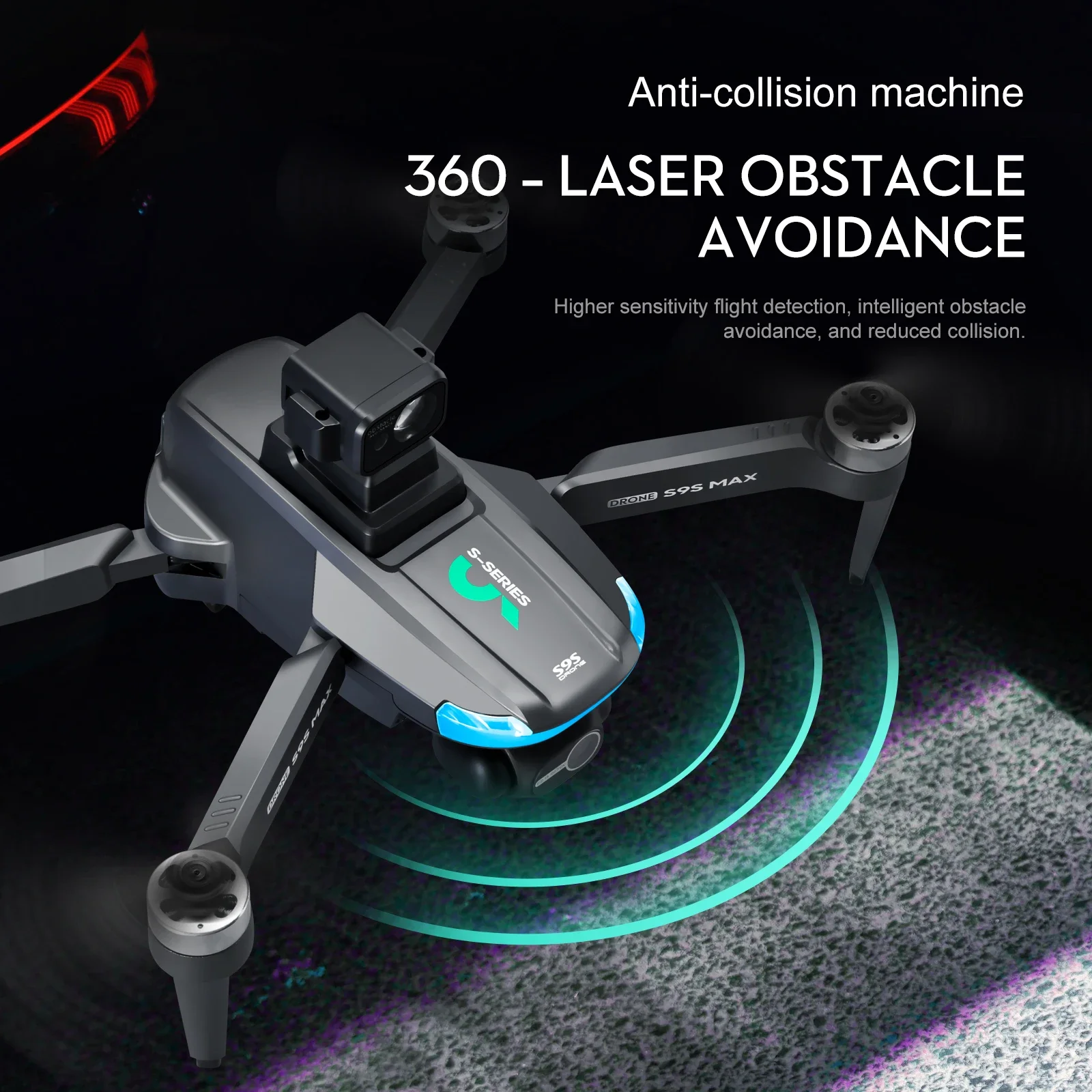 NEW S9S MAX MINI Drone 4K 2-Ax - Drone Camera With Gimbal のレビューと価格