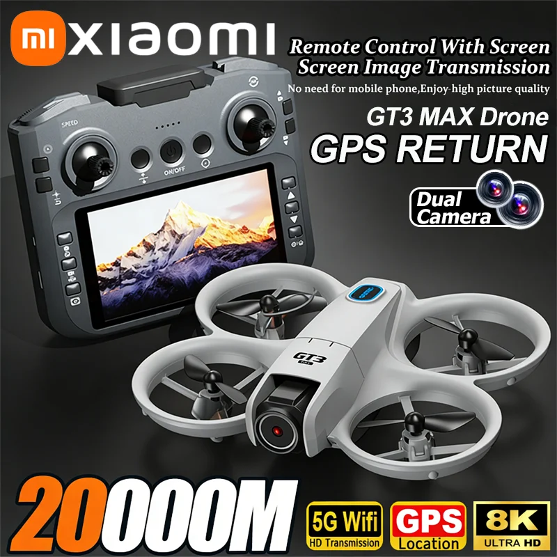 Xiaomi GT3 MAX GPS Drone 8K Ae - Drone Camera Wide Angle のレビューと価格