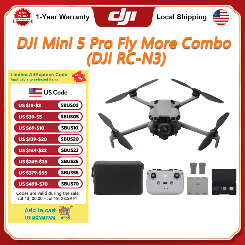 DJI Mini 5 Pro Drone Fly More  - Drone Camera Vlog のレビューと価格