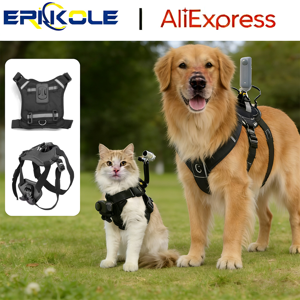 Pet Camera Harness Mount for G - Drone Camera Action のレビューと価格