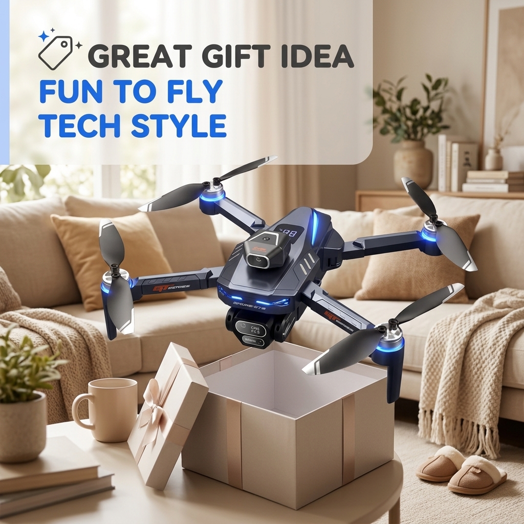 GT8 Mini FPV Drone 8K HD Dual  - Drone Camera Night Vision のレビューと価格