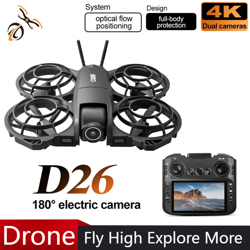 D26 Drone 4K Aerial HD 180° Ca - Drone Camera Night Vision のレビューと価格