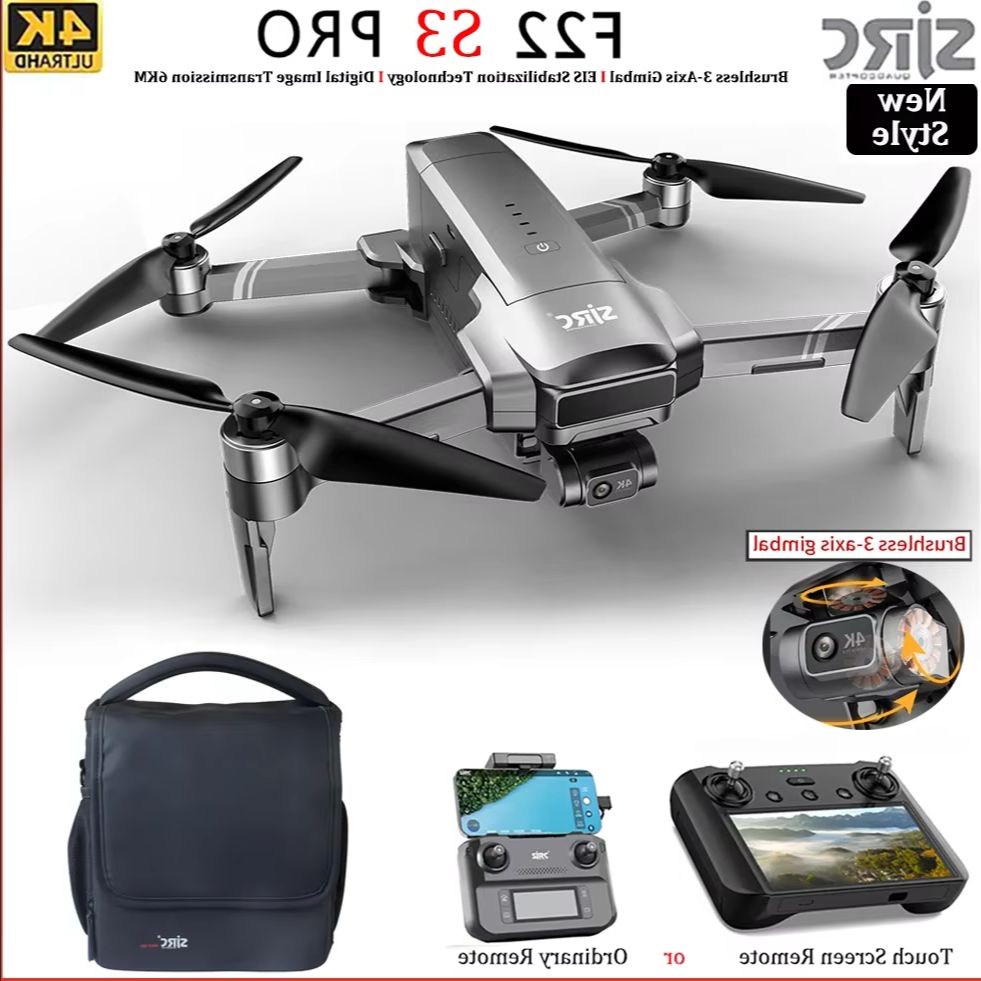 SJRC F22 S3 pro Foldable RC Qu - Drone Camera Action のレビューと価格