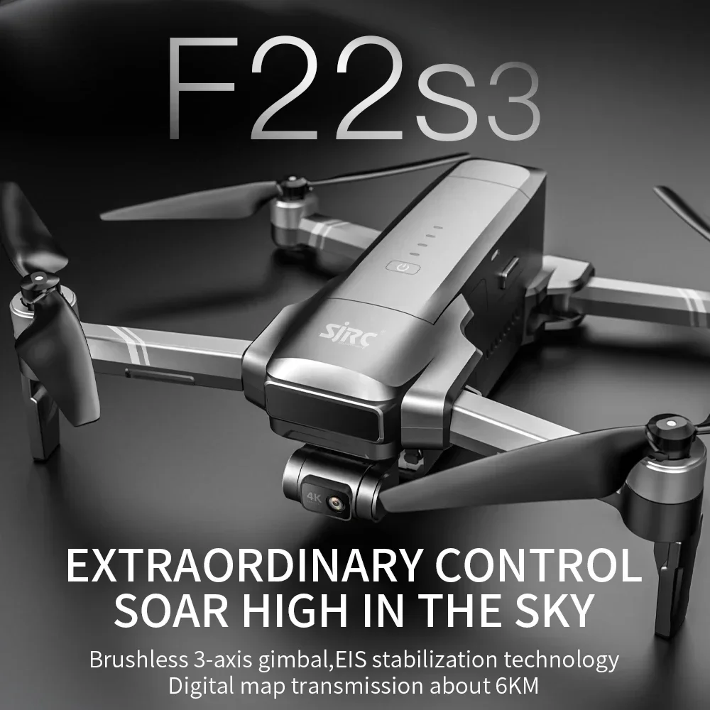SJRC F22 S3 pro Foldable RC Qu - Drone Camera Action のレビューと価格