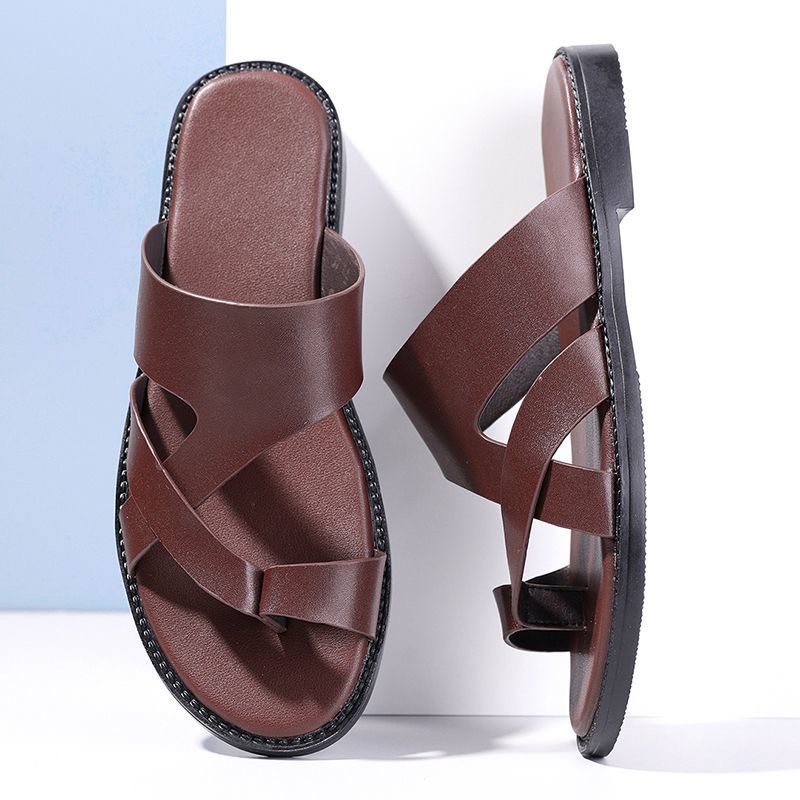 Trendy Men's Cross Strap Sanda - Drone Camera Stabilized のレビューと価格