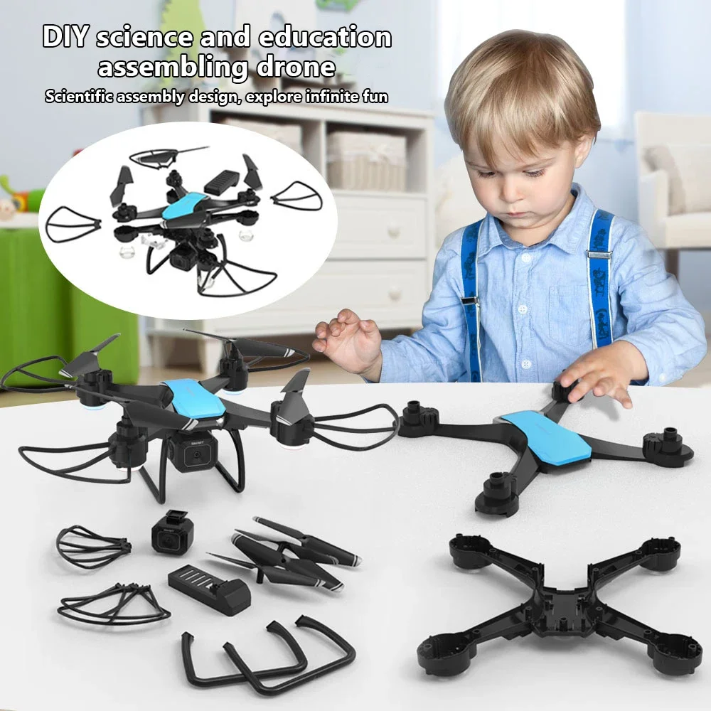 JJRC H108 DIY Teaching Assembl - Drone Camera 4K のレビューと価格