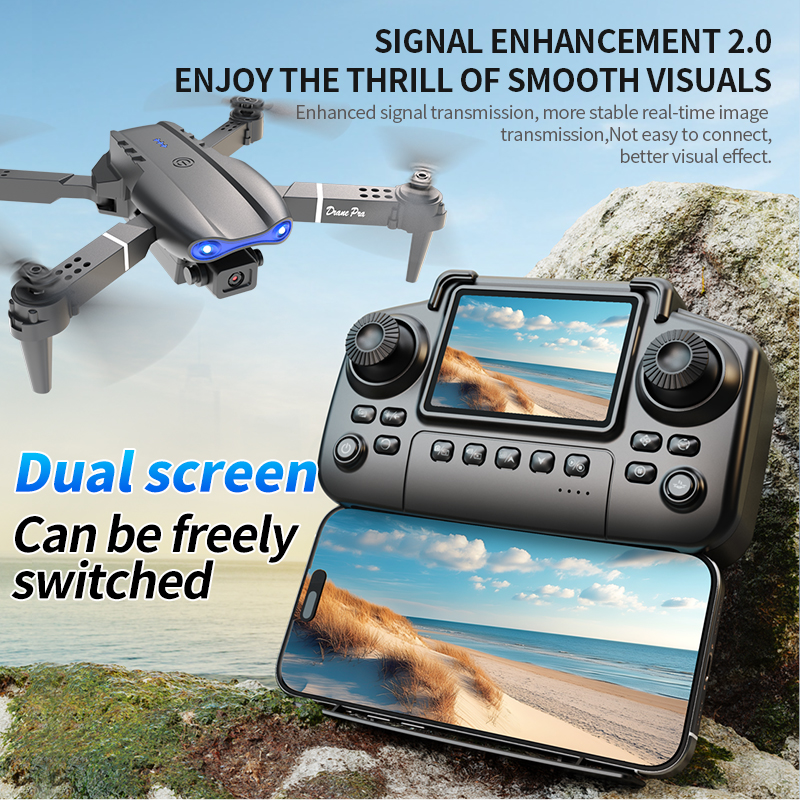 2025 E99 Screen-Controlled Ver - Drone Camera Hd のレビューと価格