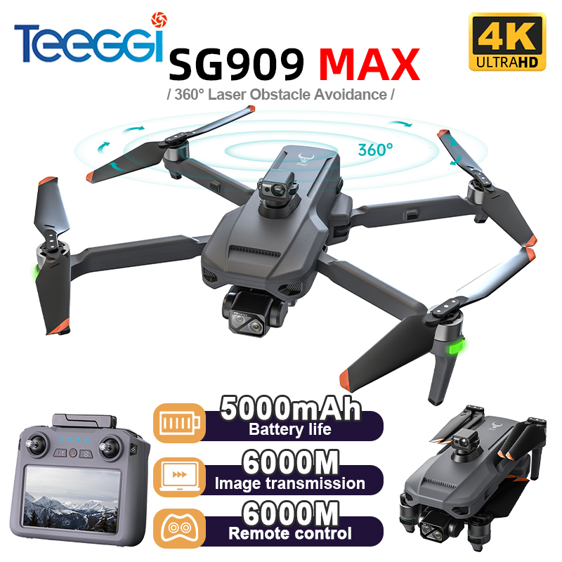 Teeggi SG909 MAX GPS Drone Wit - Drone Camera Night Vision のレビューと価格