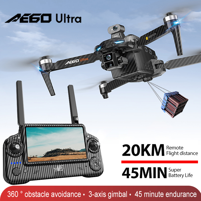 AE60 GPS Drone Professional 8K - Drone Camera Lens のレビューと価格