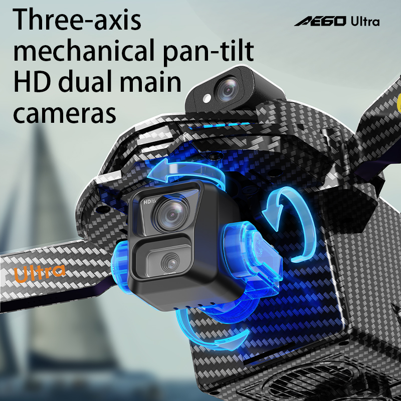 AE60 GPS Drone Professional 8K - Drone Camera Lens のレビューと価格