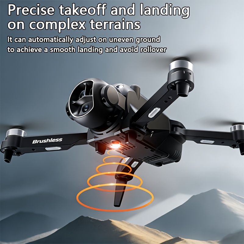Upgraded Brushless Drone with  - Drone Camera Vlog のレビューと価格