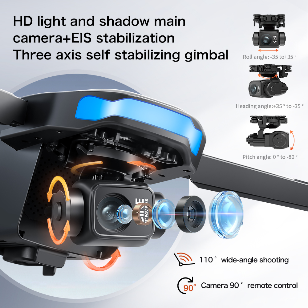 New S-X1 MAX Drone GPS 8K Prof - Drone Camera With Gimbal のレビューと価格