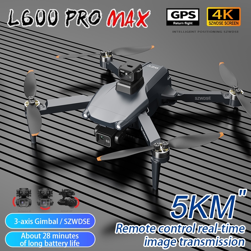 L600 Pro MAX /L600 PRO Drone 4 - Drone Camera Night Vision のレビューと価格