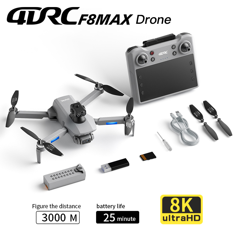 F8 MAX GPS Drone Professional  - Drone Camera Mount のレビューと価格