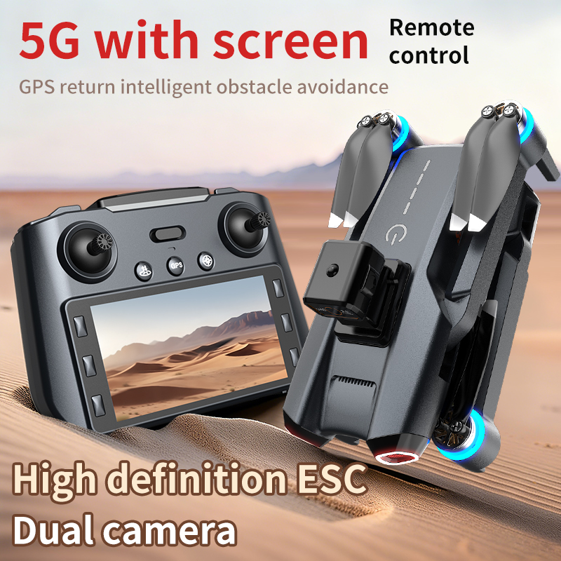 814 drone profissional 4K HD C - Drone Camera With Gimbal のレビューと価格