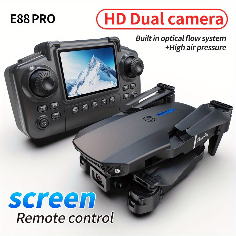 E88 Pro RC Drone WiFi FPV Heig - Drone Camera Wide Angle のレビューと価格