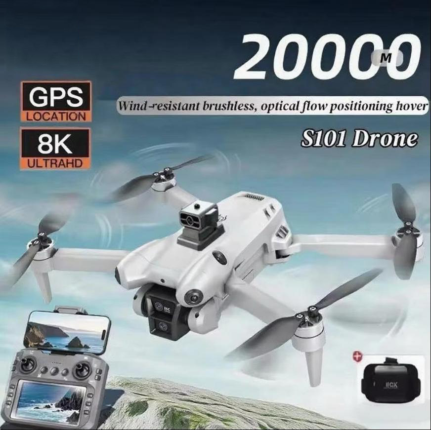 S101 Drone 8K HD Professinal D - Drone Camera Wide Angle のレビューと価格