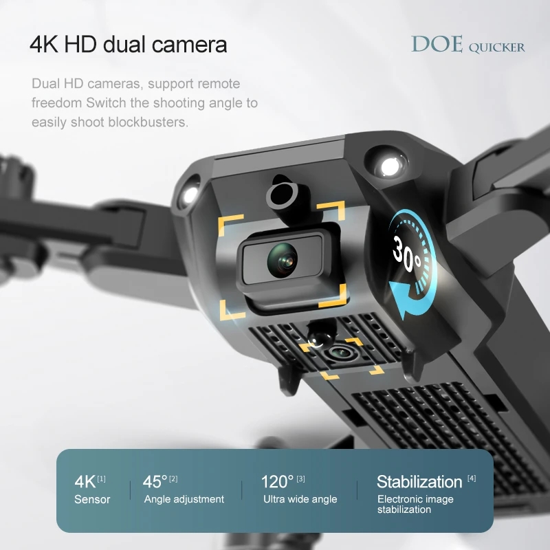 New 4DRC V23 Mini Drone 4K Pro - Drone Camera Wide Angle のレビューと価格