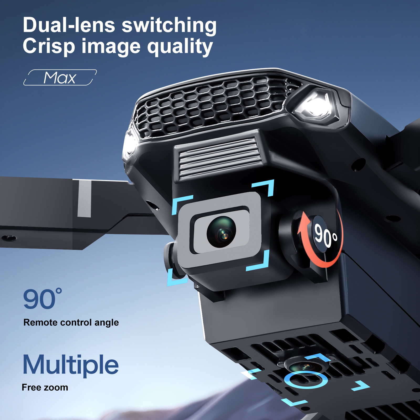 2025 New E88 E99 Upgraded Dron - Drone Camera Lens のレビューと価格
