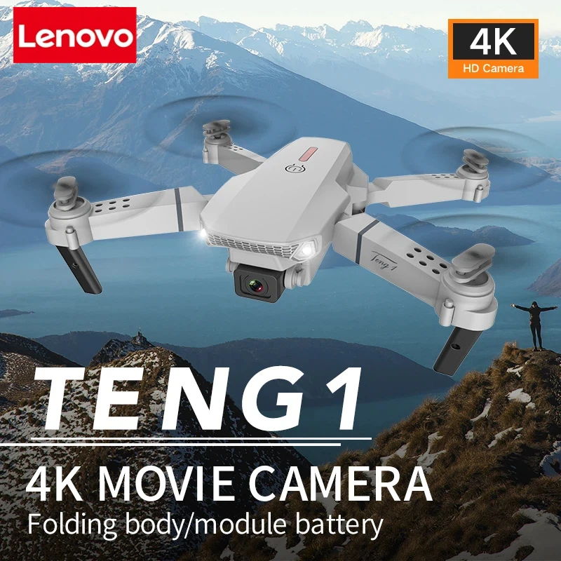Lenovo New E88 Pro WIFI FPV Dr - Drone Camera Wide Angle のレビューと価格