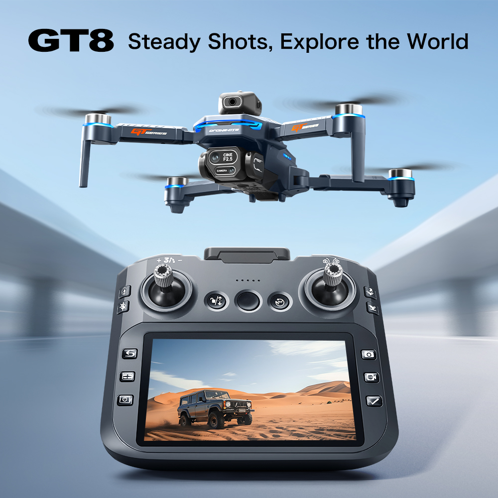 GT8 Obstacle Avoidance Aerial  - Drone Camera Mount のレビューと価格