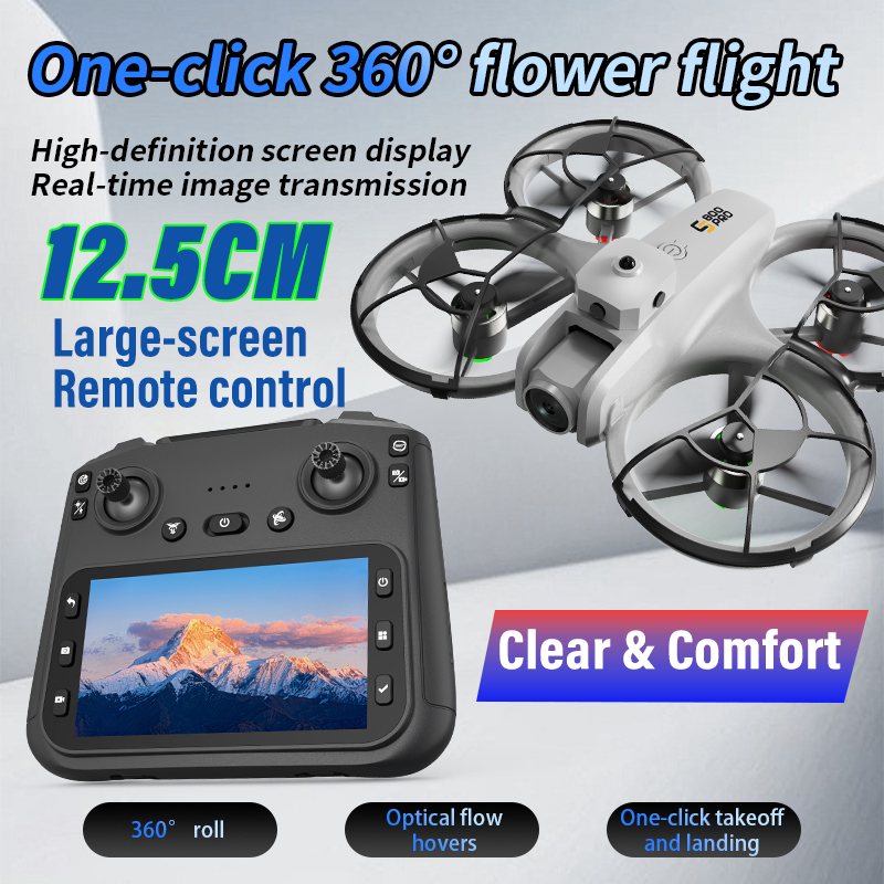 ES800PRO Drones 12.5CM Screen  - Drone Camera Vlog のレビューと価格