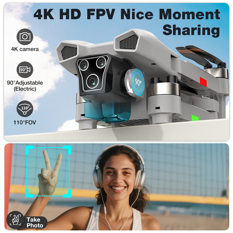 NEW Hot L017 Pro Drone Brushle - Drone Camera Mount のレビューと価格