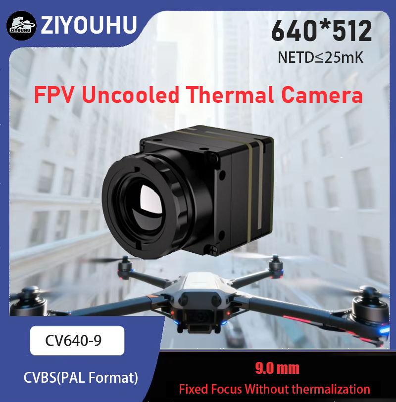 ZIYOUHU New Arrival 640x512 FP - Drone Camera Thermal のレビューと価格