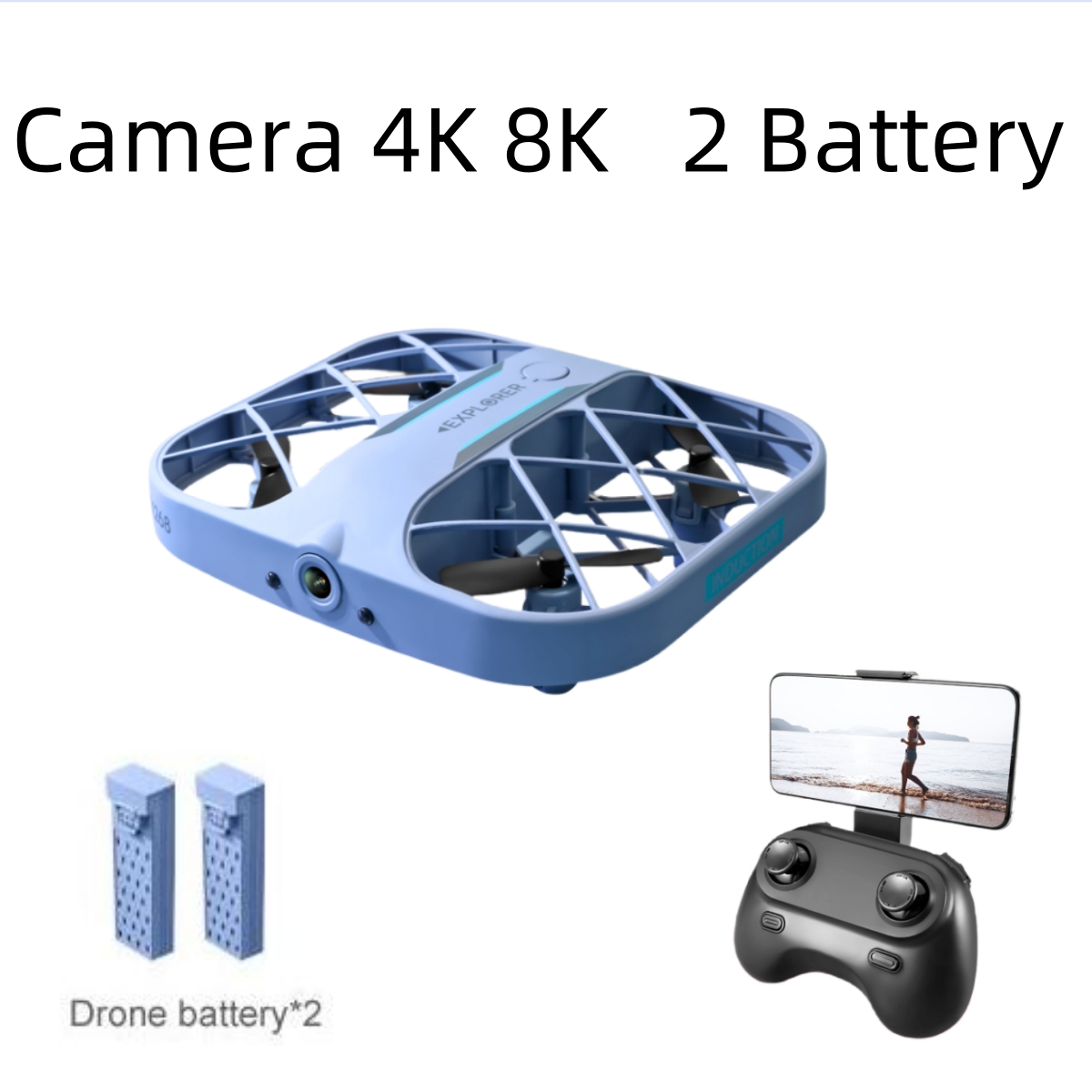 JJRC H107 FPV RC Drone with 2  - Drone Camera Night Vision のレビューと価格