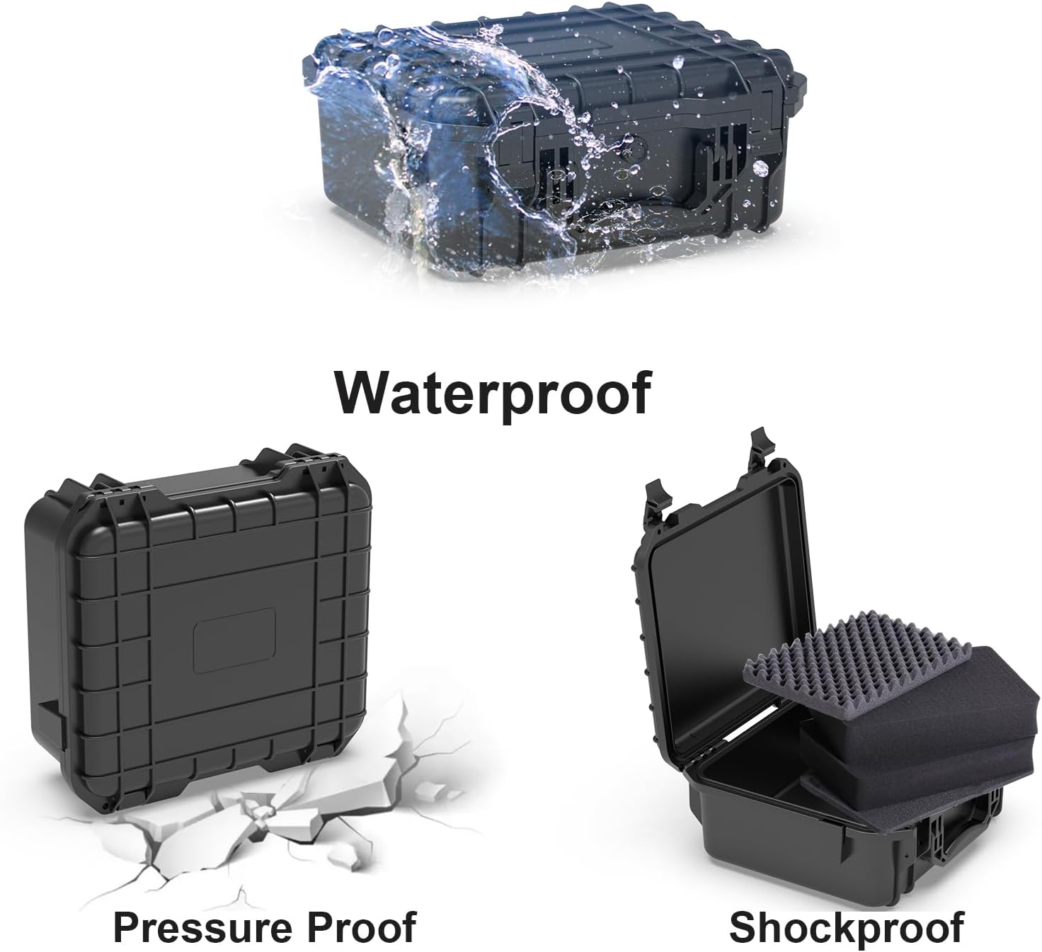 Waterproof Hard Case with Pick - Drone Camera Waterproof のレビューと価格