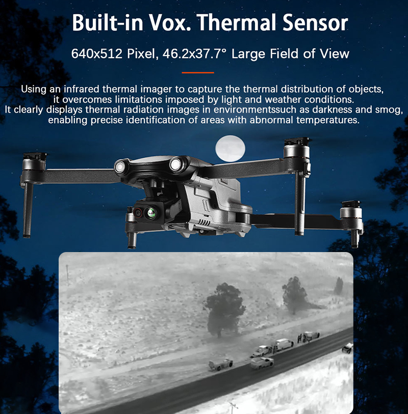 New Arrival 640x512 FPV Drone  - Drone Camera Thermal のレビューと価格